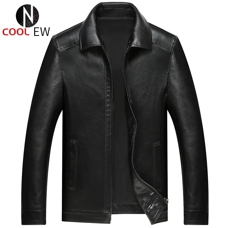 

Зимняя мужская одежда из натуральной овечьей кожи с длинным рукавом оверсайз Meth Casacas повседневные облегающие теплые пальто для путешествий...