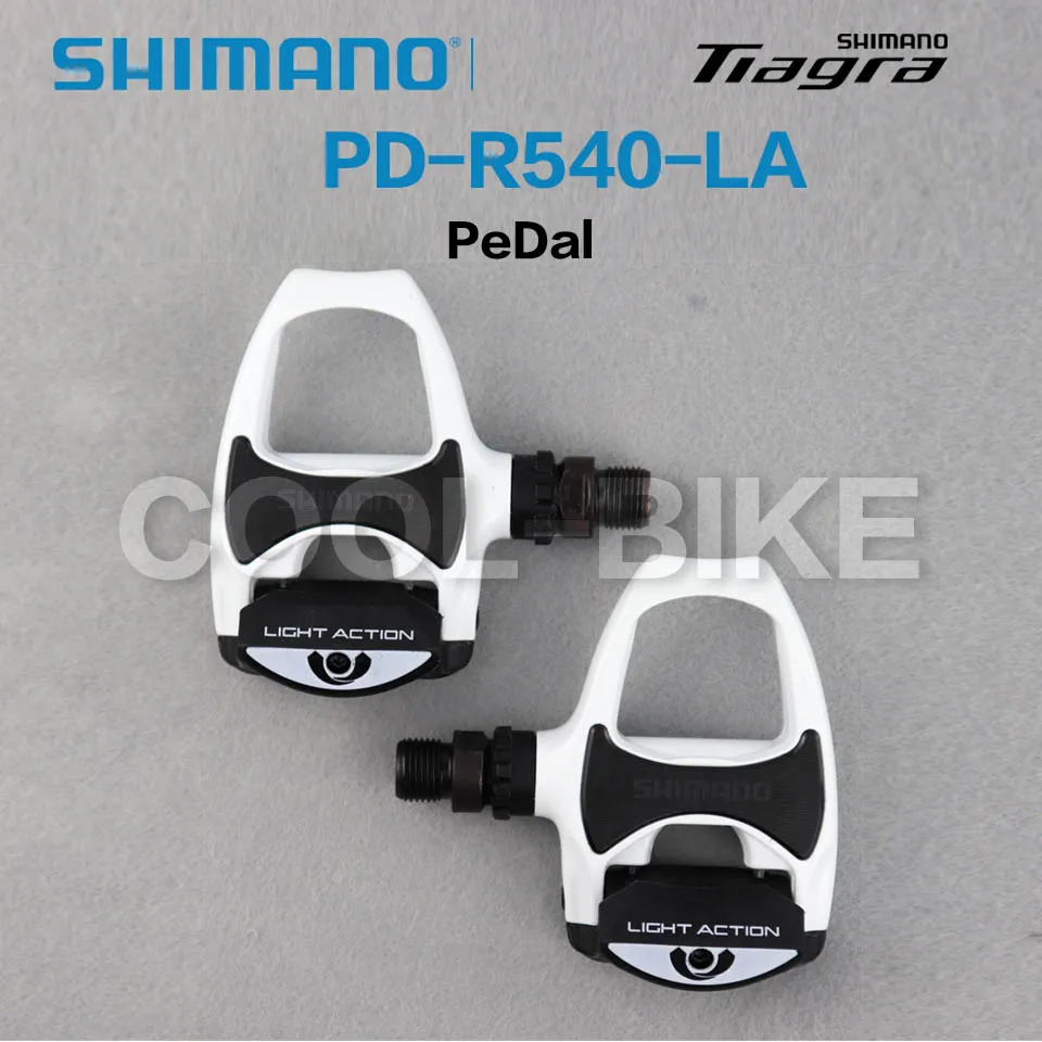 SHIMANO PD R540 LA Road bicycle pedal Light Action SPD-SL Bike Pedals Include SM-SH11 Self-locking Cleats Shimano genuine goods | Спорт и