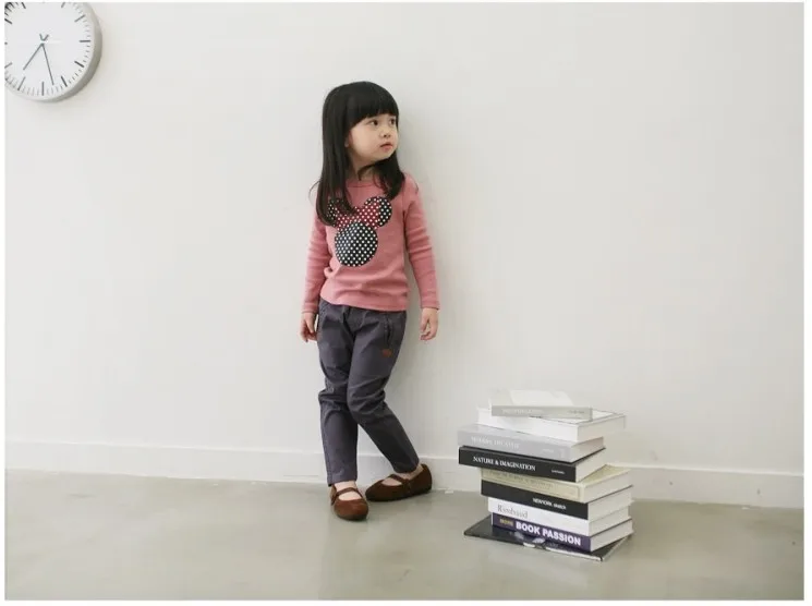 2019 детская одежда новая осенний джемпер с длинными рукавами для девочек милый