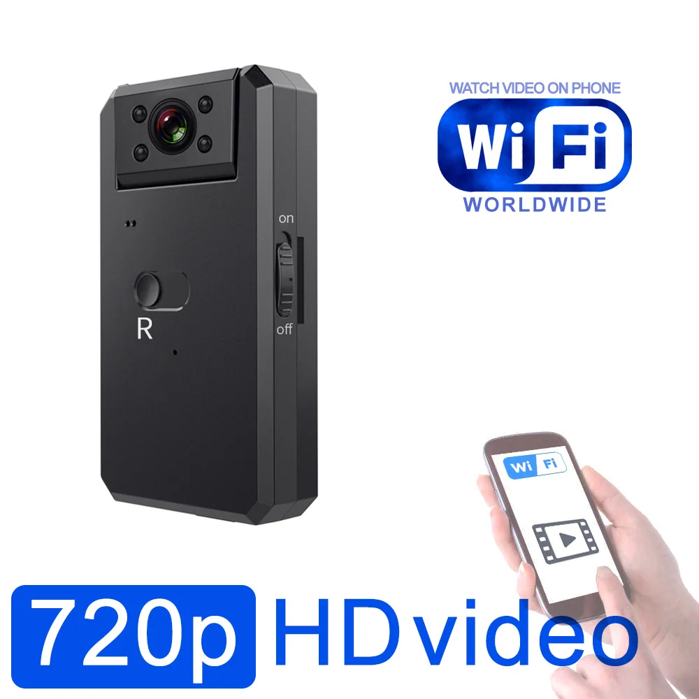 Beautifull Camera with Rotable Lens, IR Night Vision, Motion Detection and WiFi. Video can watch in phone APP anywhere in world.