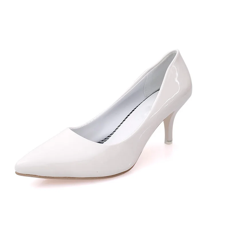 Женские туфли на очень высоком каблуке Туфли лодочки с острым носком Модельные