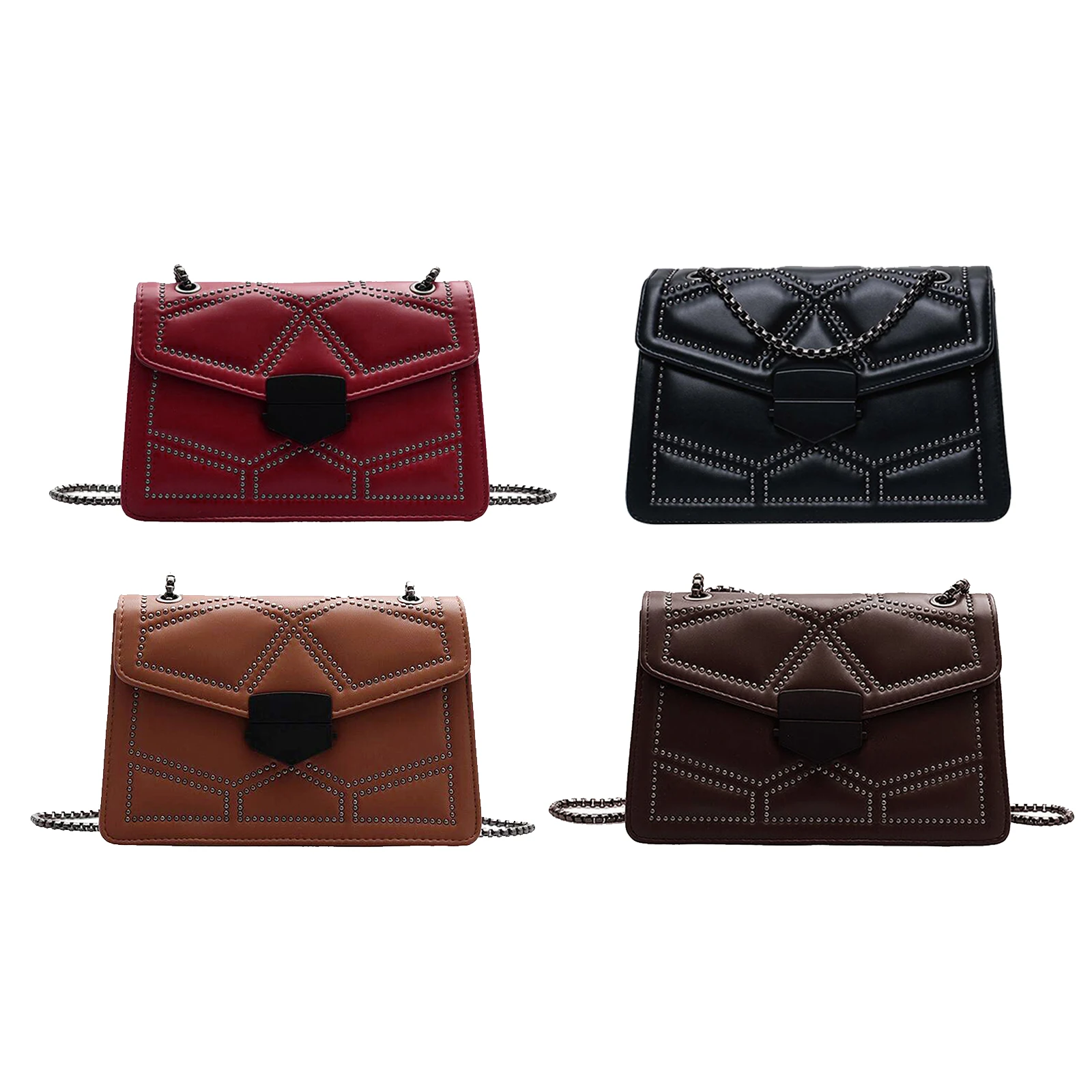 

Fashion Women PU Leather Shoulder Bag Clutch Phone Bag Crossbody Bag Purse