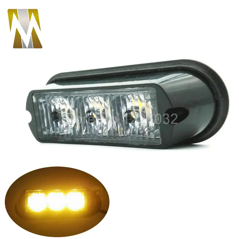 5 цветов высокого Мощность 12V/24V 3 светодиодный Водонепроницаемый автомобиль