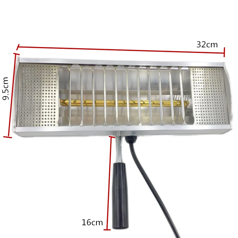Инфракрасная лампа для сушки краски Автоматическая инфракрасная 1 кВт 32*10