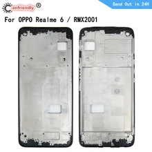 Middle Frame for OPPO Realme 6 RMX2001 Middle Frame Housing Cover Bezel Plate Faceplate replacement frame for oppo Realme 6