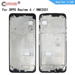 middle frame for oppo realme 6 rmx2001 middle frame housing cover bezel plate faceplate replacement frame for oppo realme 6 free global shipping