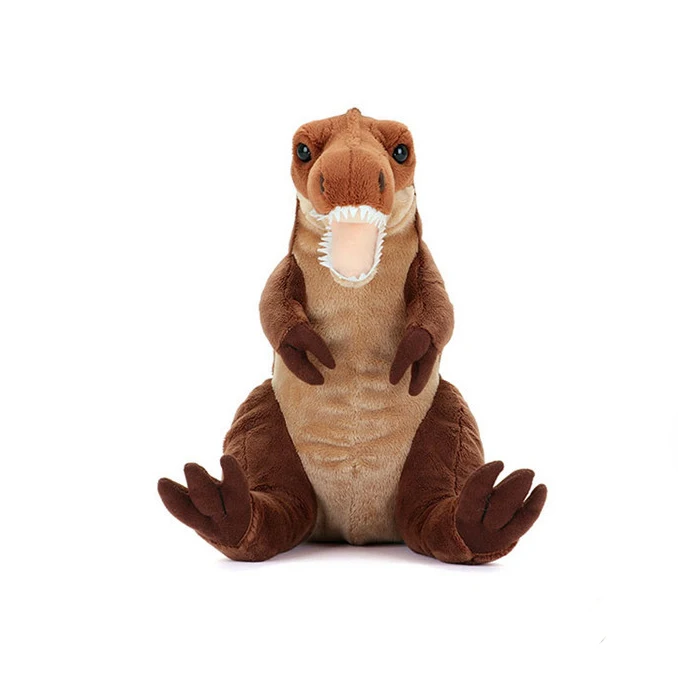 Millffy 30 см Реалистичная мягкая игрушка динозавр плюшевые игрушки Peluche Трицератопс мягкая игрушка куклы для мальчиков Дети