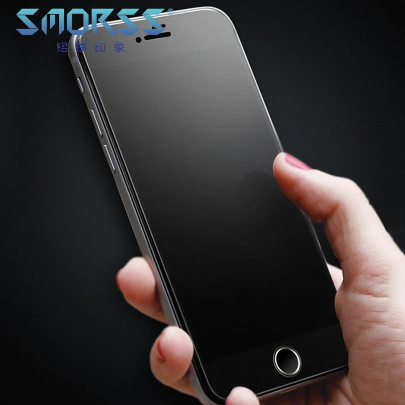 SMORSS 5 шт матовое закаленное стекло для iphone 6 6s 7 8 Защита экрана протектор plus пленка