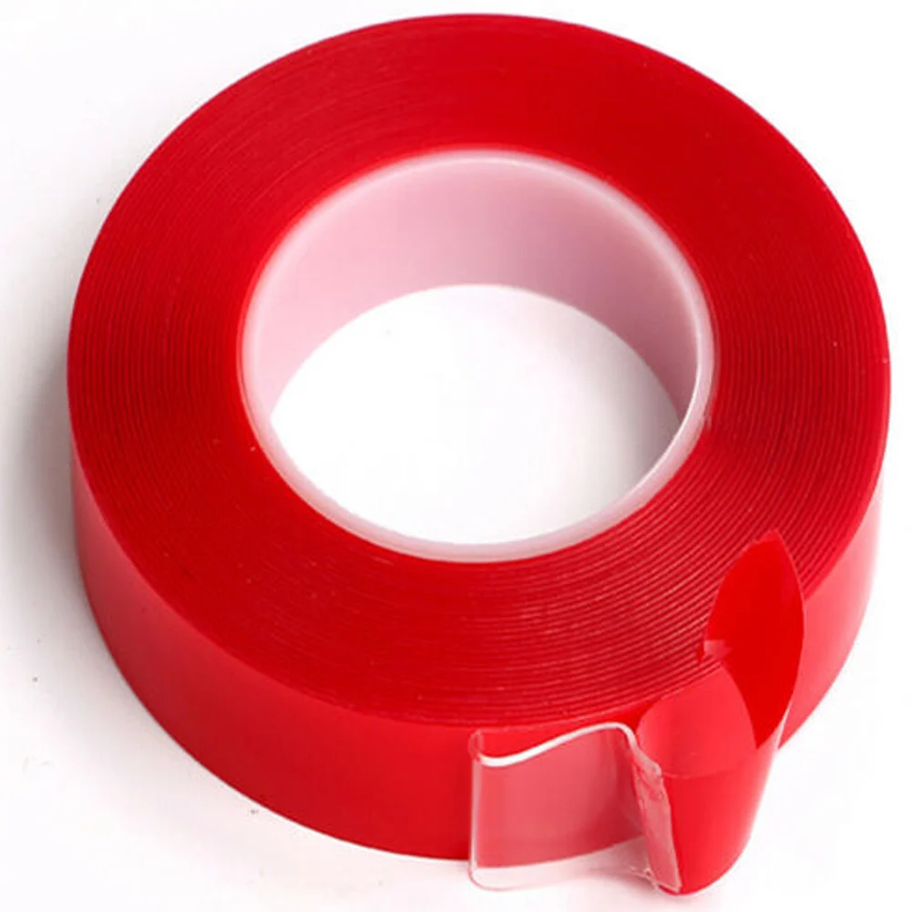 Двухсторонняя клейкая лента 3 м не оставляющая следов водонепроницаемая сильная