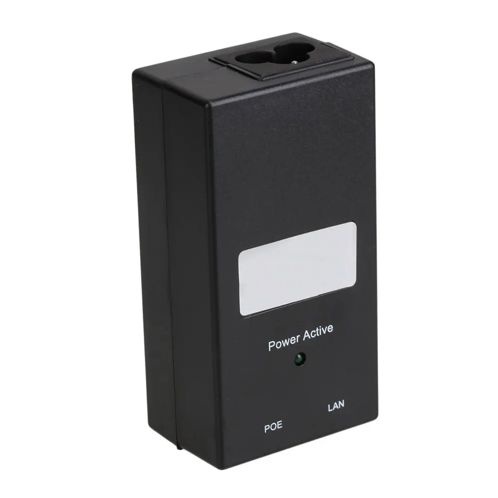 UBI POE 24 5 DC 24V 0.5A PoE Power Over Ethernet адаптер форсунка блок питания подходит для IP камеры