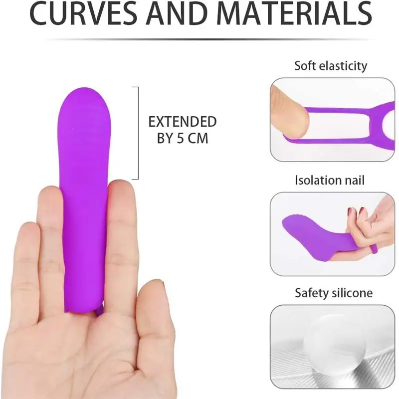 Портативный мини-массажер для пальцев вибратор с дистанционным управлением