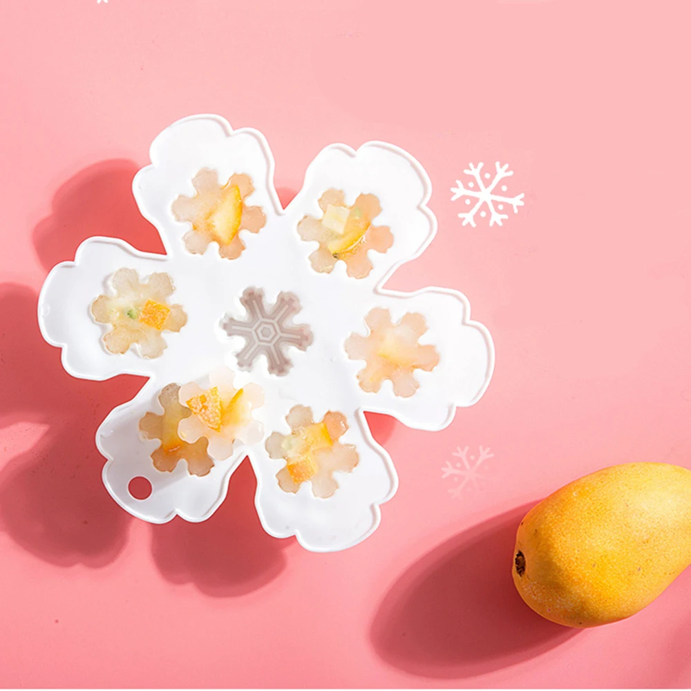 Для дома кухни лоток для льда летняя сотовая форма кубики контейнеры хранения