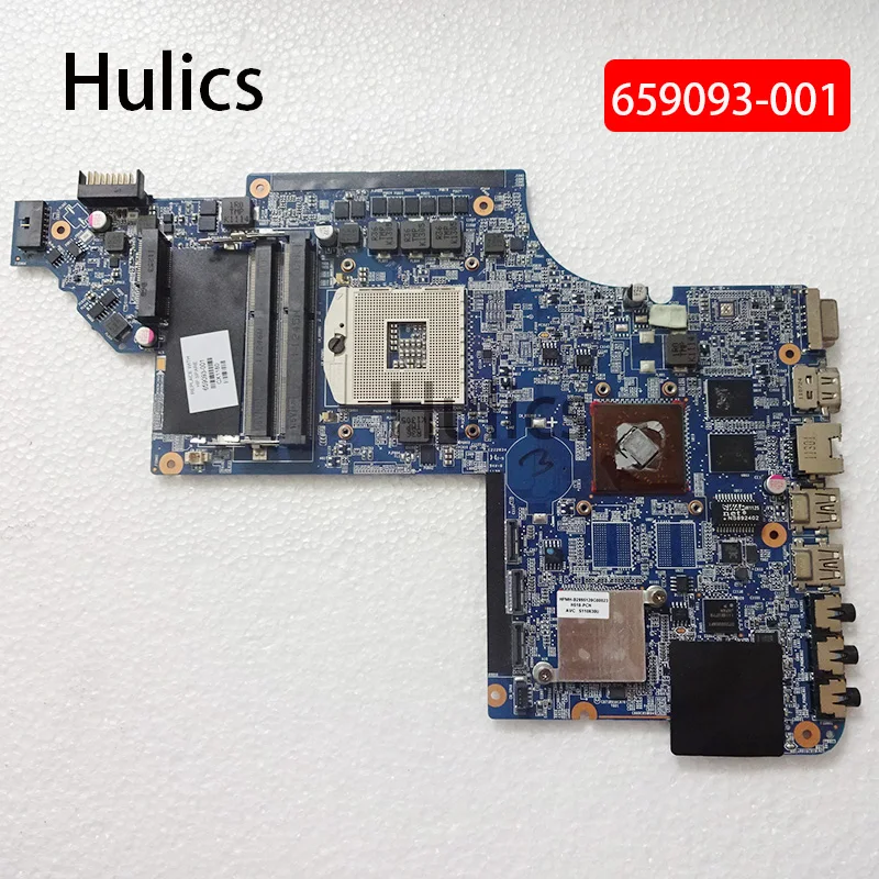 

Hulics Оригинал 659093-001 659094-001 основная плата для HP pavilion dv7 dv7-6000 Материнская плата для ноутбука HM65 DDR3