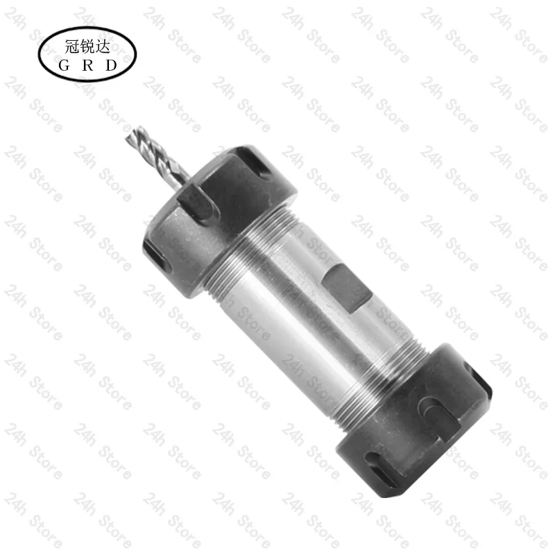 Двойной зажим для двигателя вал ER хвостовик высокая точность DIY сверла Цанга