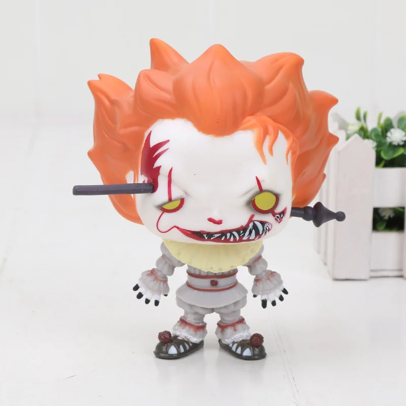 10 NECA Horror Stephen King's Movie It pennywise фигурка Джокер клоун Классическая канализационная сцена модель ПВХ фигурка коллекционная игрушка - Цвет: 10