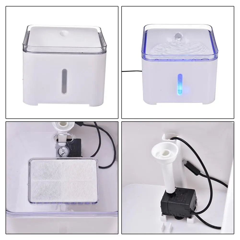 Cat Water Fountain Pet Dispenser Automatic Feeder With Filters For Dog | Дом и сад