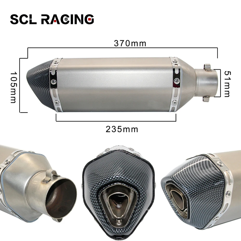 Выхлопная труба для мотоцикла Alconstar из нержавеющей стали глушитель глушители с