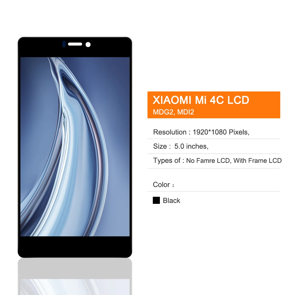 Оригинальный дисплей Mi 4C для Xiaomi Mi4C ЖК-дисплей сенсорный экран дигитайзер в сборе