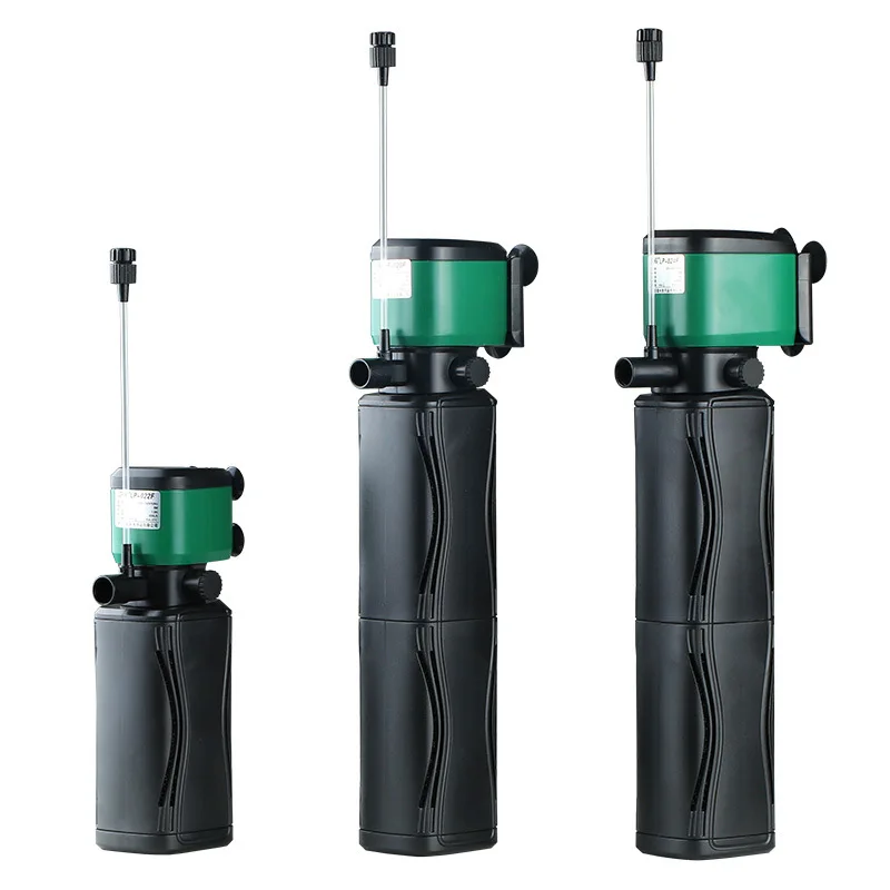 3 в 1 бесшумный погружной фильтр для аквариума насос кислородный регулируемые