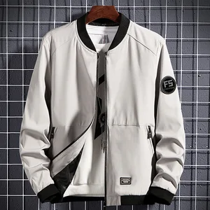 men s jacket 2021 autumn Korean tooling Baseball Jacket men s casual men s clothing wholesale 10 item image