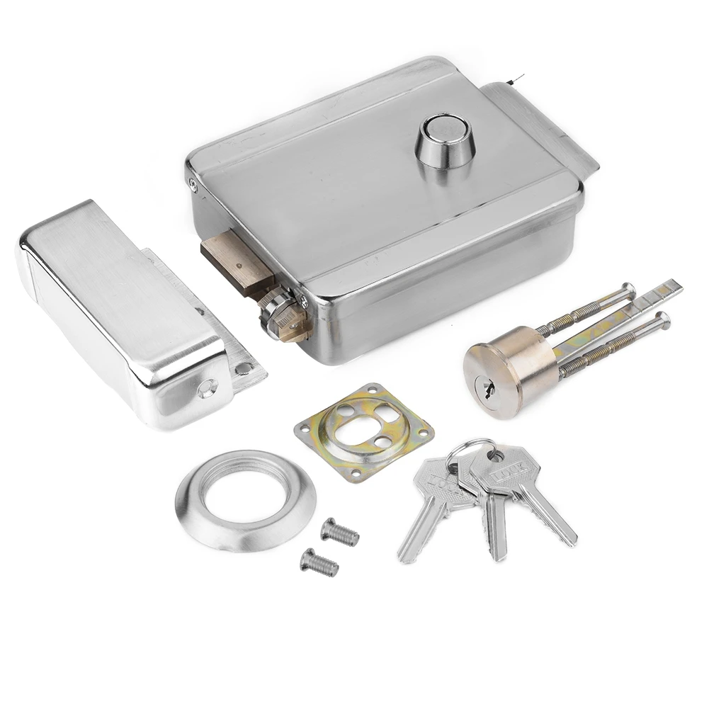 

Universal Security Electric Lock Electric Control Door Lock For Door Access Control System Kit Electric Control Lock Electric