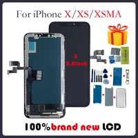 100new lcd tft display for iphone x xs max xr x11 3d touch aaa digitizer assembly high quality for x xsmax 11pro max oled lcd