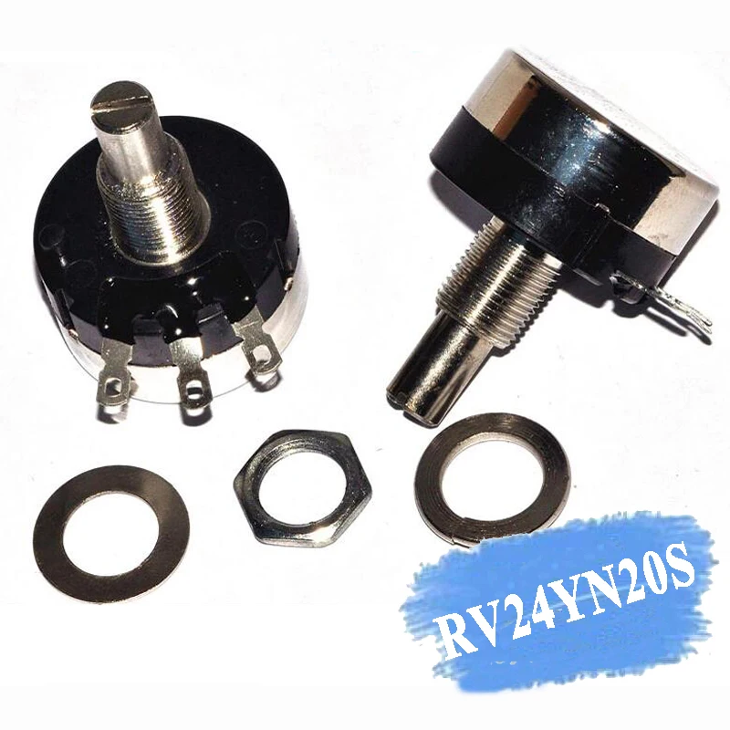 Потенциометр RV24YN20S RV24YN20S-B504 500K ohm RV24YN 504 500KR однокатушечный карбоновый пленочный
