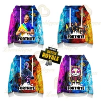 fortnite shoot kids hoodies hero battle royale 3d print hoodie sweatshirt boys girls harajuku cartoon jacket tops teen clothes