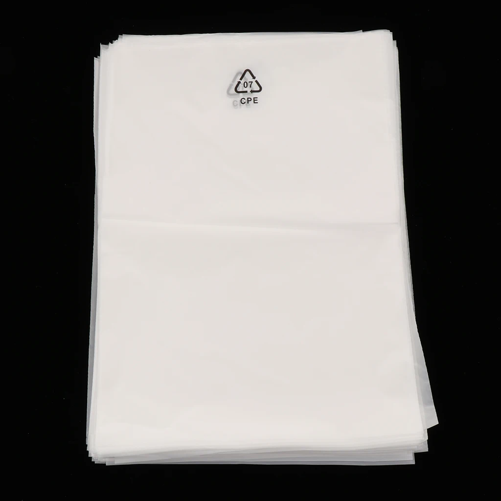 

100Pcs CPE Plastic Bags Arenaceous Self-adhesive Pack Soft Material