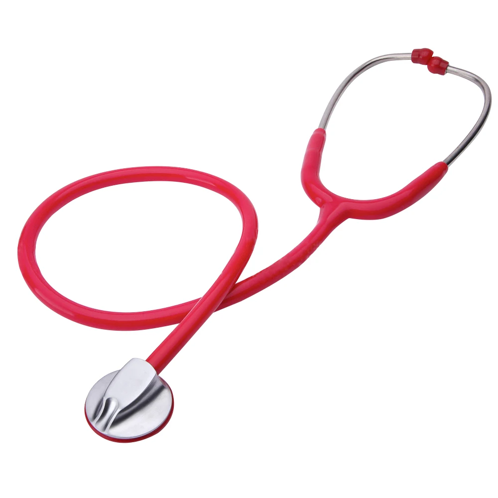

Portable Single Head Stethoscope Professional Cardiology Stethoscope Doctor Medical Equipment Student Vet Nurse Medical Device