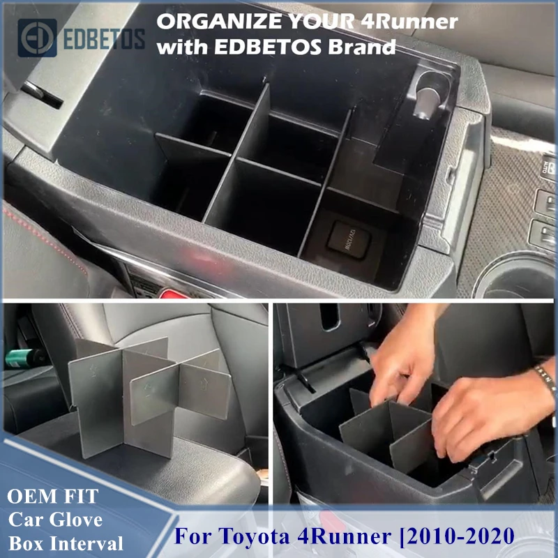 Автомобильный ящик для хранения перчаток Toyota 4runner 2011 2018 2019 2020 аксессуары