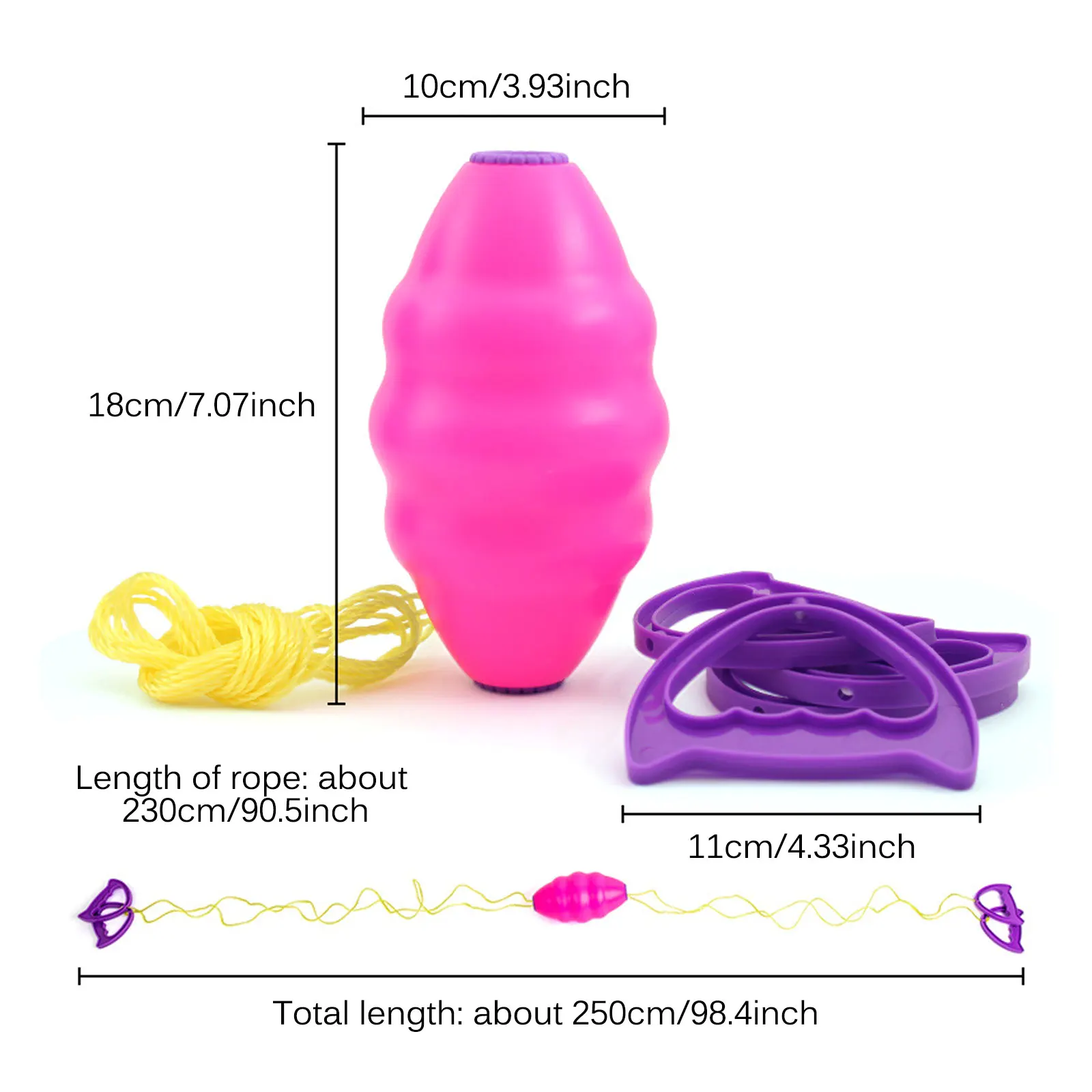 

Pull Shuttle Ball Game Toy Lightweight Juggling Ball Toy Children Good Workmanship Outdoor Toy for Boys Girls Entertainment