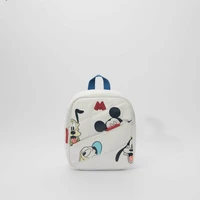 disney cartoon children bag toddler boy girls mickey mouse donald duck print backpack plush bag