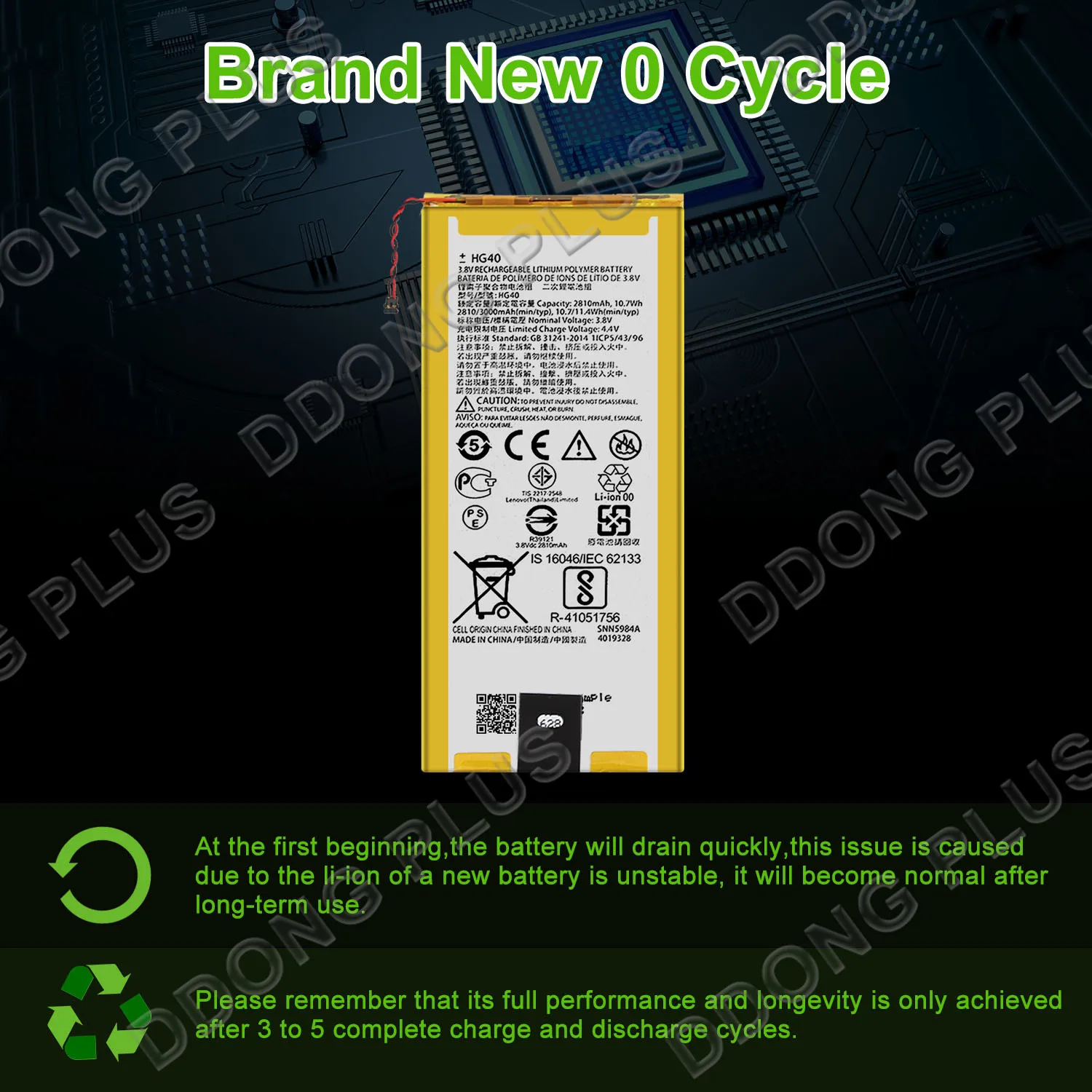 

HG40 Battery For Motorola Moto G5 Plus XT1687 XT1681 01111NARTL Battery SNN5984A Replacement Repair Part