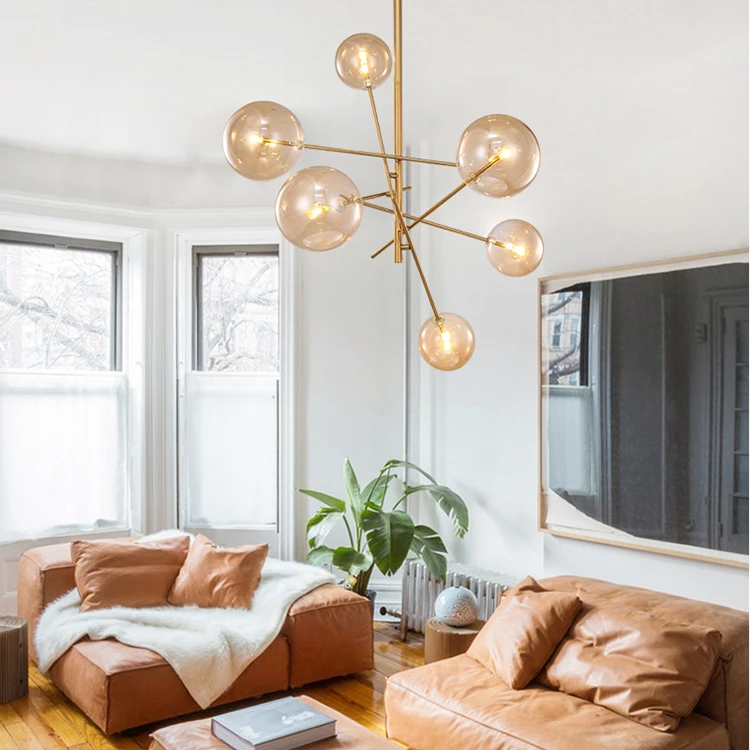 

glass ball decoration pendant lamp G9 pendant light italy design light hanging lamp living room lighting project lighting