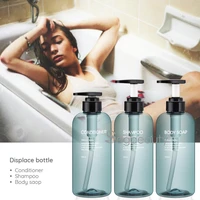 segbeauty 3pcs soap dispenser bottle 300ml500mlhand sanitizer bottle cosmetics shampoo body wash lotion bottle outdoor tools