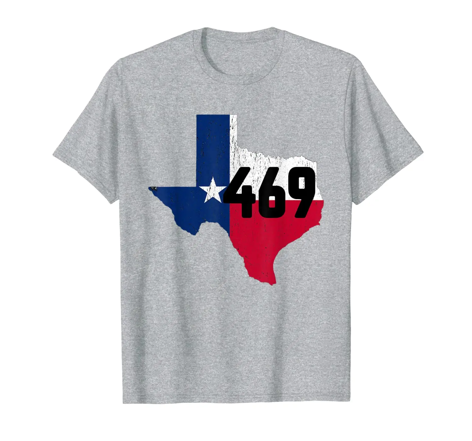 

Dallas Area Code 469 Texas Phone Number Gift T-Shirt