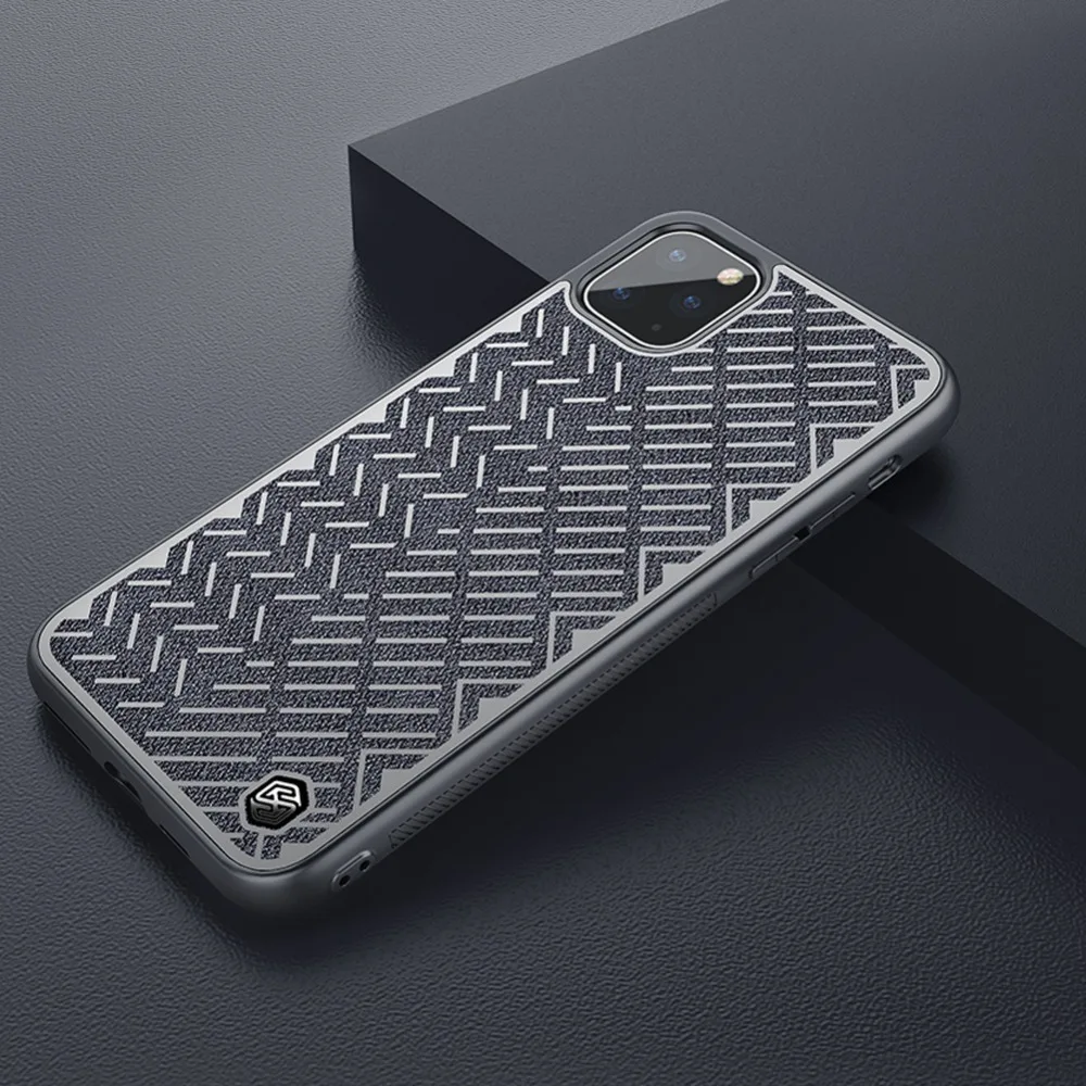 Для iPhone 11 Pro Max чехол Nillkin Shine at Night задняя крышка Простая текстура мягкий край ТПУ чехол для телефона iPhone 11 Pro Max чехол