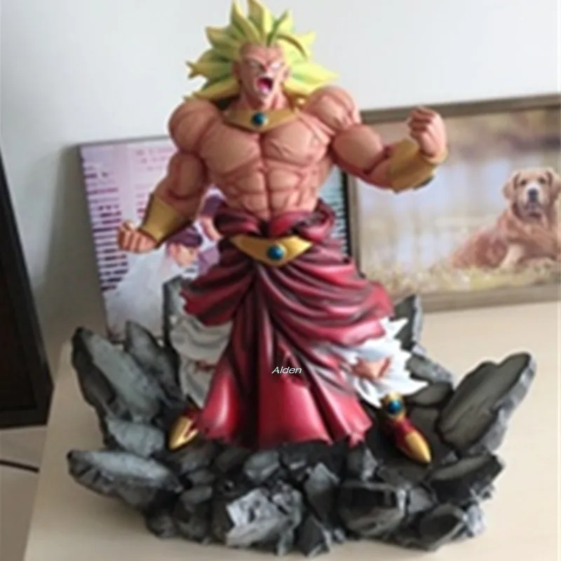 1" Dragon Ball Z статуя Супер Saiyan бюст Broli полноразмерный портрет Сон Гоку GK экшн Коллекционная модель игрушечная коробка 40 см Z2799