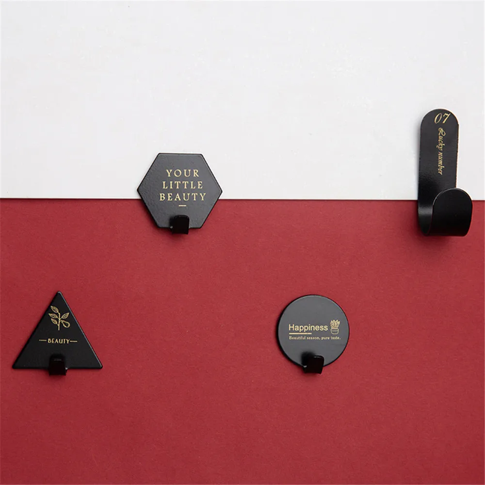 Настенные крючки с присоской для утюга креативные настенные буквами кактуса