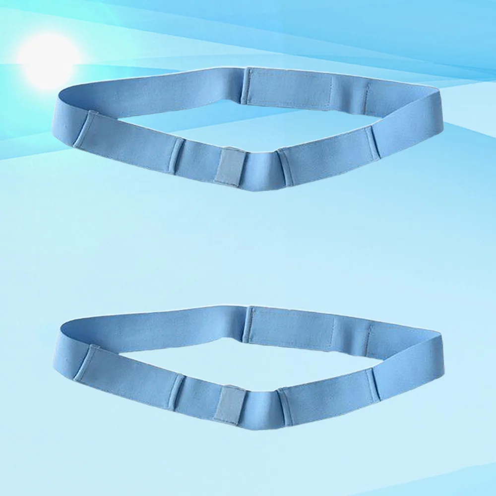 

2Pcs Abdominal Dialysis Belt Peritoneal Dialysis Catheter Belt Peritoneal Dialysis Waistband Size Blue