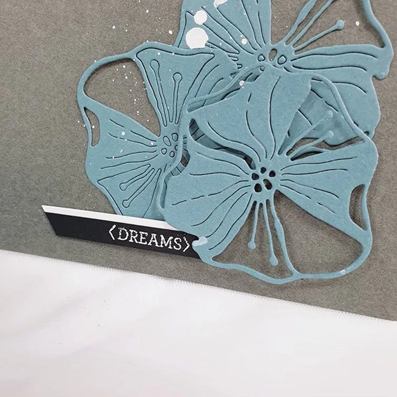 Лист лотоса новинка 2020 металлические режущие штампы для скрапбукинга ремесла