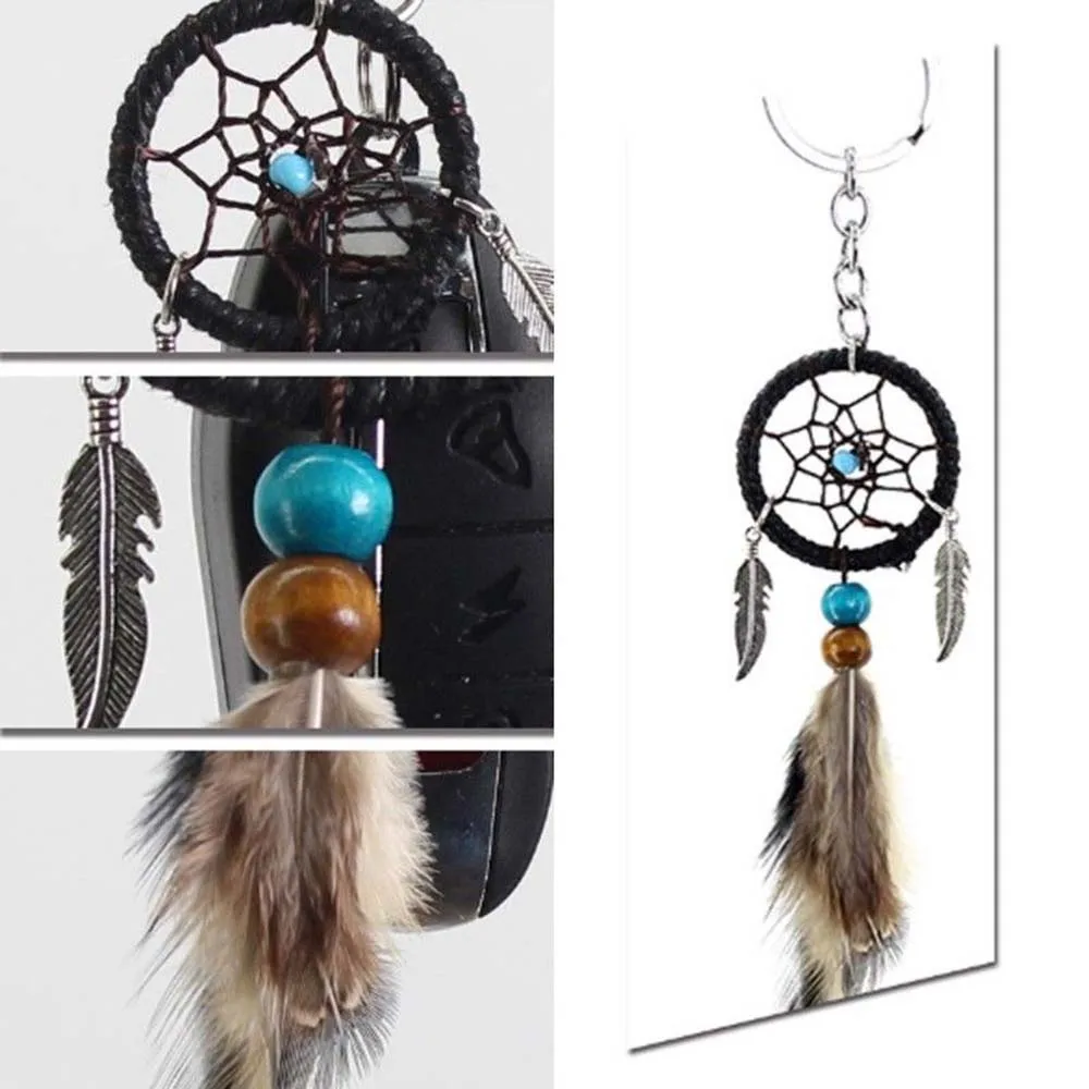 Брелок ручной работы ручная работа Ловец снов сеть висящий домашний