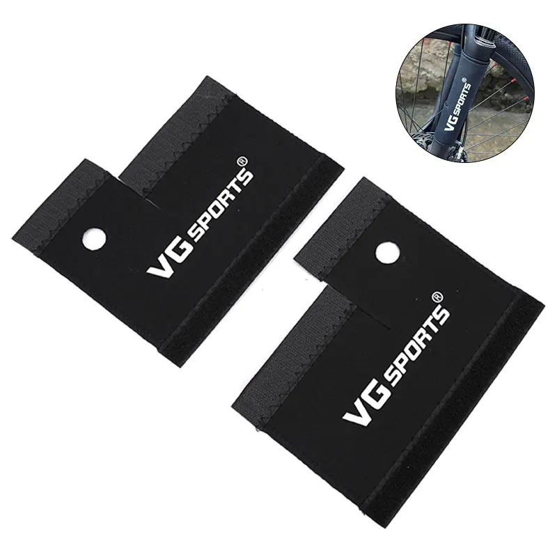 

1 Pair Mountain Bike Front Fork Protective Pad Road Bike Fork Frame Wrap Cover Guard Protector Cycling Bicycle Accessories