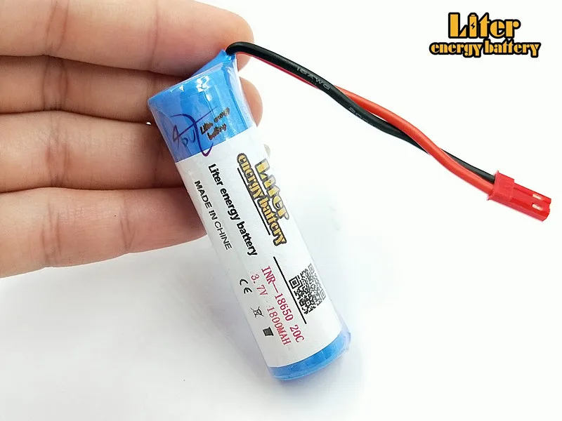 3.7V 1800mAH Remote control helicopter aircraft cylindrical lithium battery 15C discharge iron 18650 | Электроника