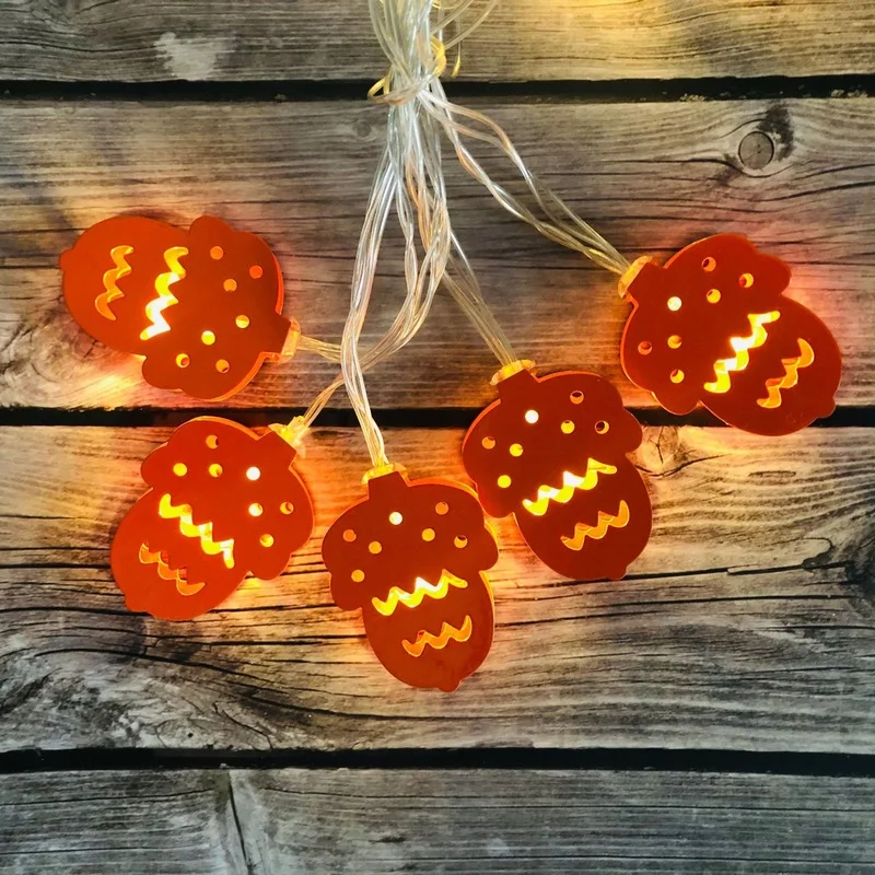 

Hollow LED String Lights Pine Cones Leds Light for Thanksgiving Window Decoration Battery Power Outdoor Home Decors Fairy Luces