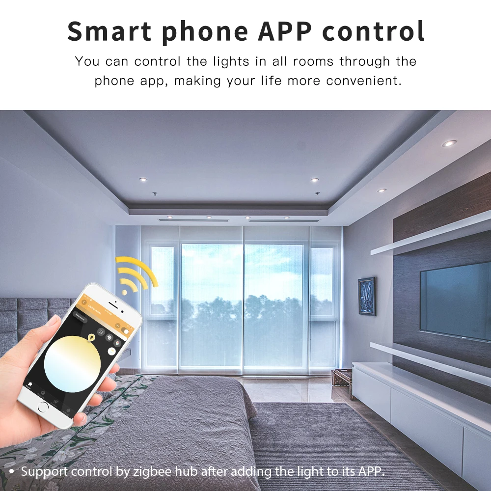 G светодиодный OPTO ZIGBEE MR16 4 Вт RGBCCT прожектор WWCW 2700 6500k DC12V теплый белый свет работы с