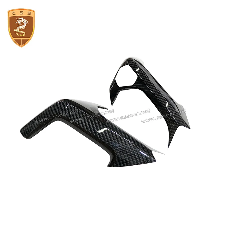 Внутренняя дверная ручка из настоящего углеродного волокна накладка на