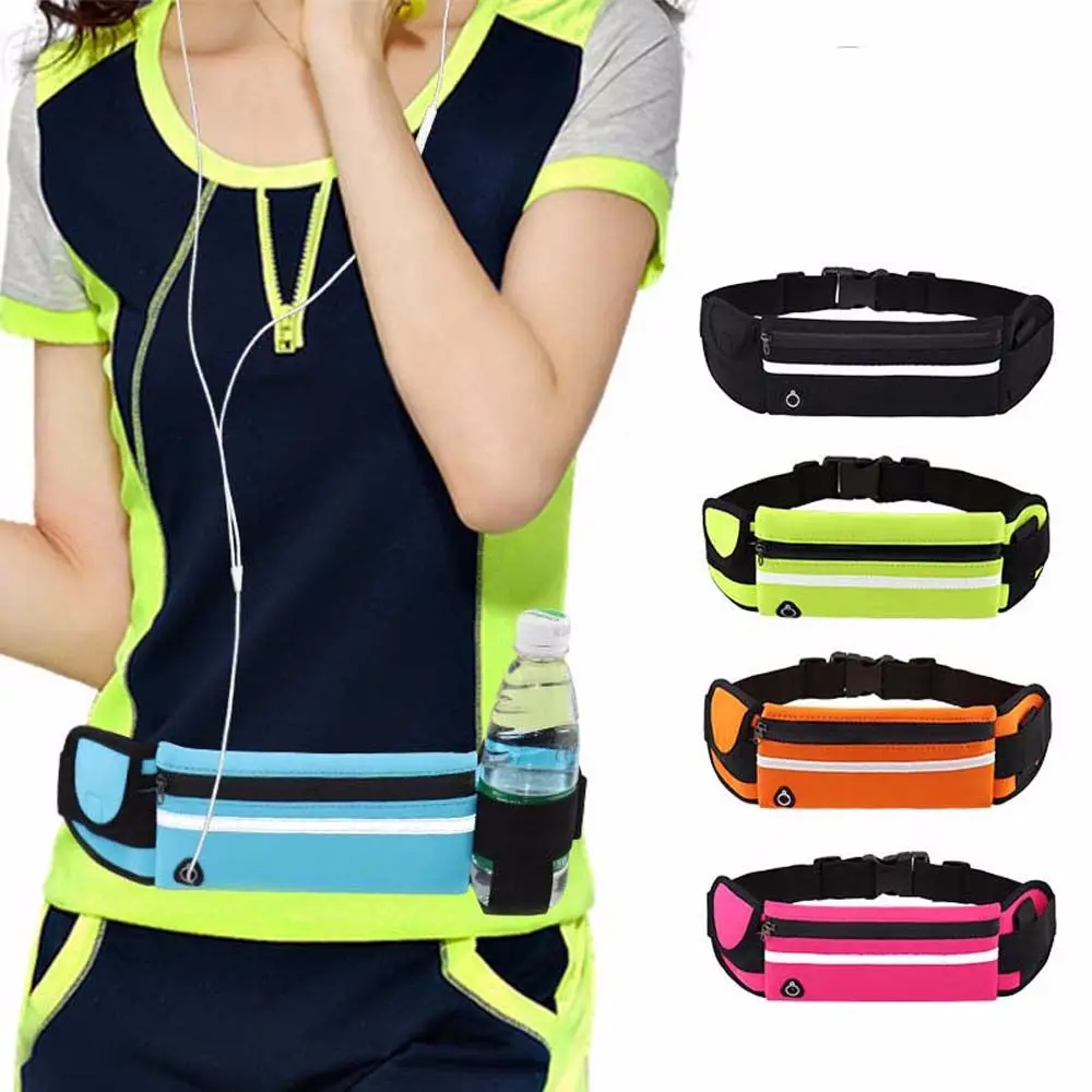 

Professional Running Waist Pouch Belt Sport Belt Mobile Phone Men Women With Hidden Pouch Gym Bags Running Belt Waist Pack