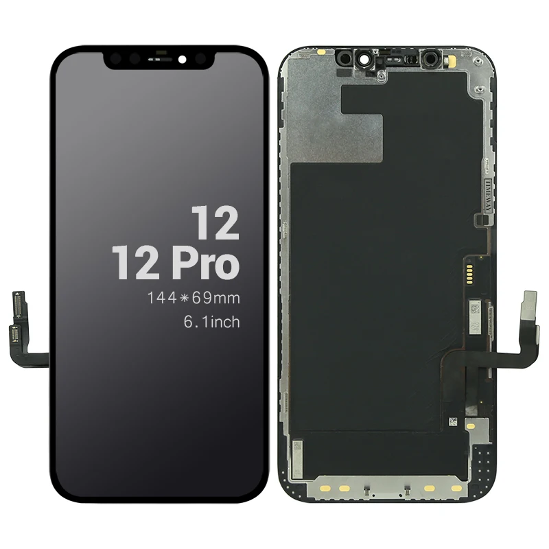 Pantalla t&aacute;ctil para iPhone 12 Pro OEM Lcd 100%, buen montaje de digitalizador t&aacute;ctil 3D, precio al por mayor de f&aacute;brica-1